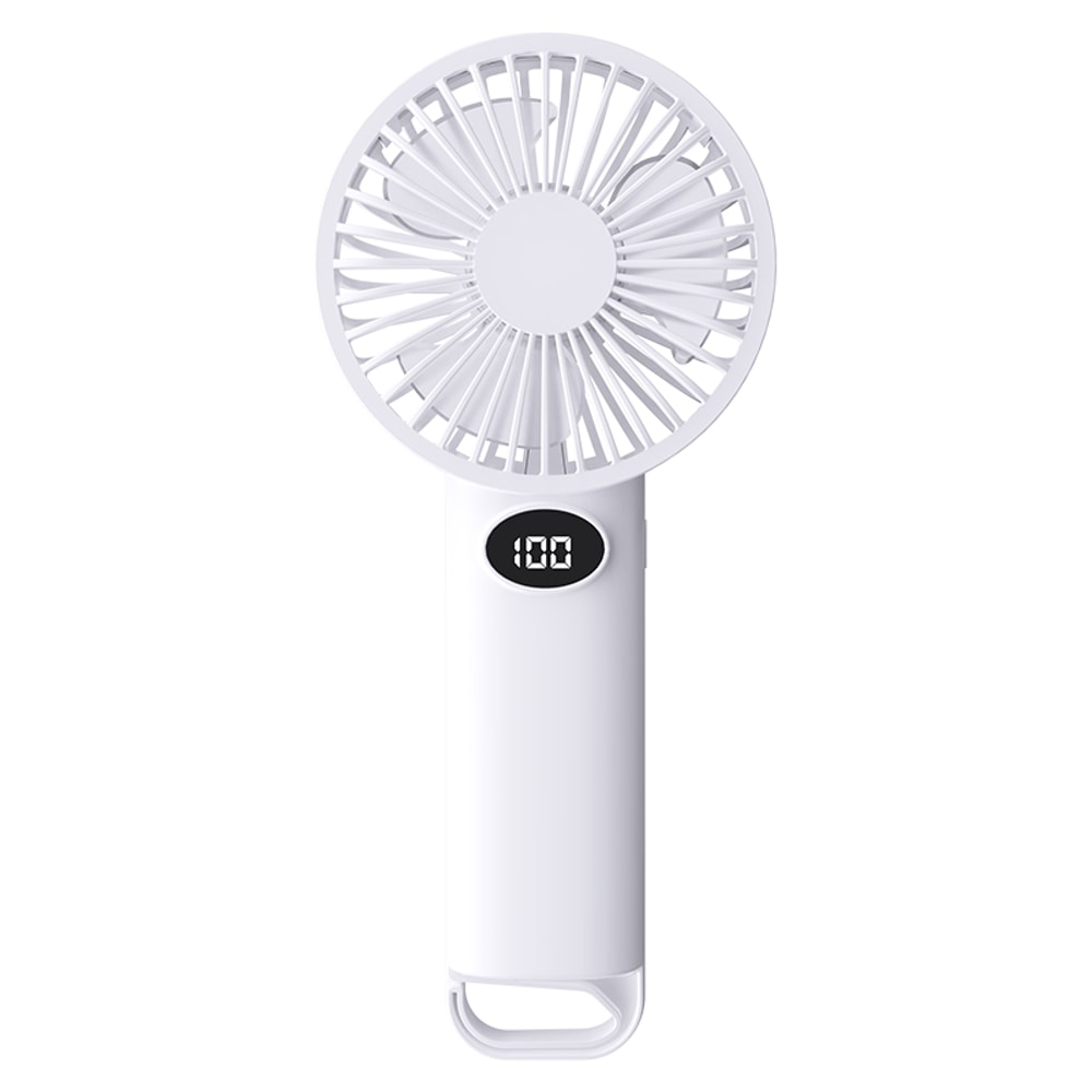 Speed Portable Handheld Fan with LCD Display Rechargeable Mini Cooling Fan
