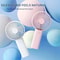 Portable USB Fan with Phone Holder Handheld Mini Fan for Desk and Travel Cooling