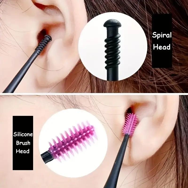 Spiral Ear Pick Set Double Ended Ear Cleaning Tool Safe Ear Wax Remover Kit 0