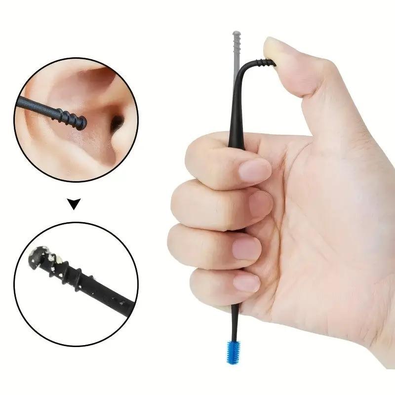 Spiral Ear Pick Set Double Ended Ear Cleaning Tool Safe Ear Wax Remover Kit 1