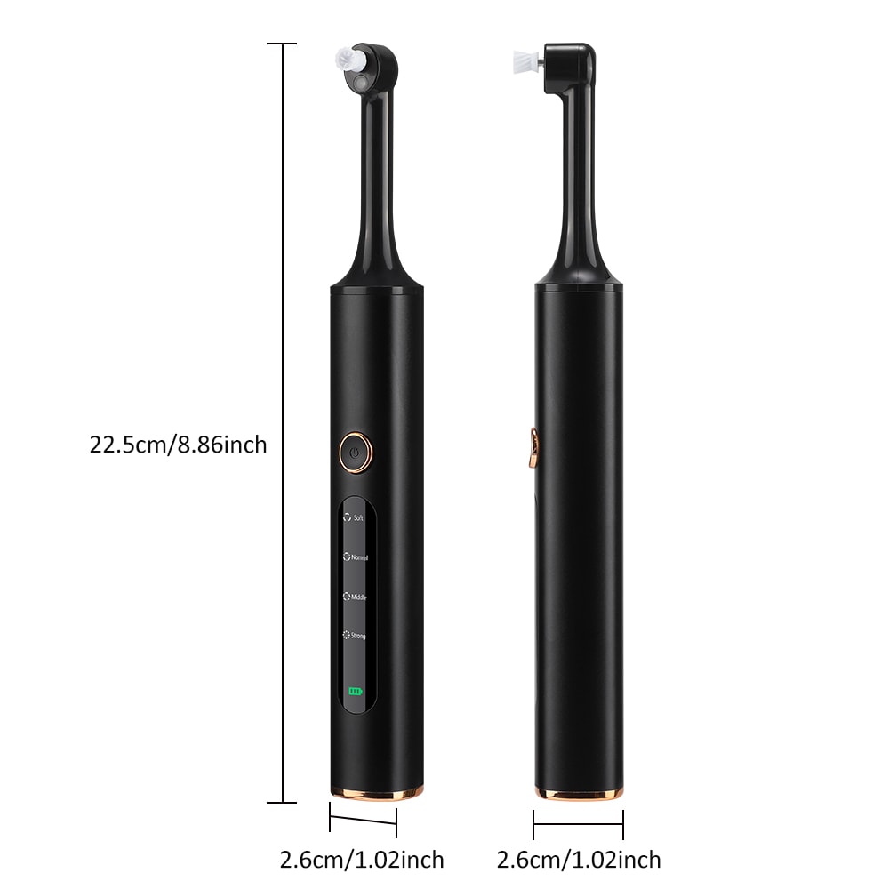 Smart Ultrasonic Tooth Cleaner With LED Portable Dental Plaque Remover USB Oral Care Tool 5