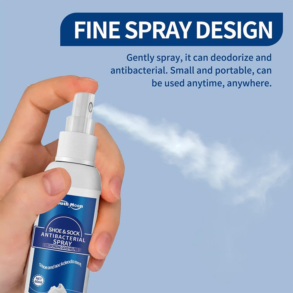 FreshStep Foot Odor Spray Shoe Deodorizer Long Lasting Anti Sweat Foot Care Mist 2