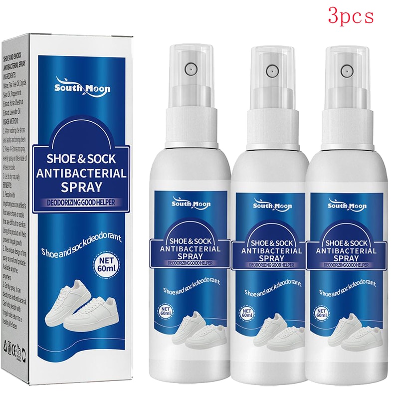 FreshStep Foot Odor Spray Shoe Deodorizer Long Lasting Anti Sweat Foot Care Mist 7