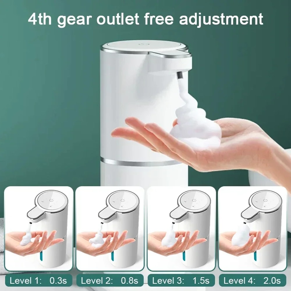 Smart Touchless Soap Dispenser USB Rechargeable Automatic Foam Dispenser