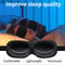 Sleep Mask Contoured Blackout Eye Mask for Deep Rest and Travel Comfort