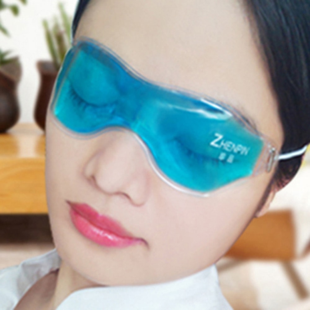 Cooling Ice Eye Gel Mask For Dark Circles Puffiness Relief 0