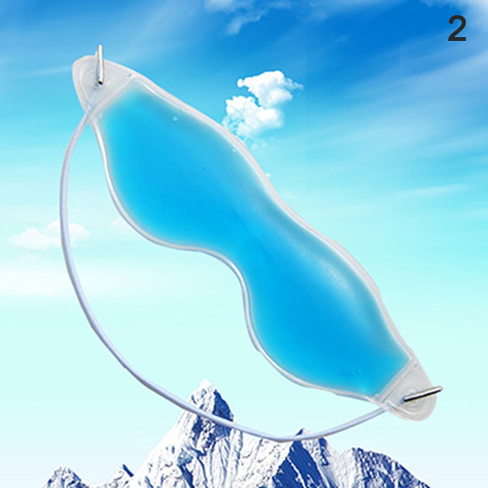 Cooling Ice Eye Gel Mask For Dark Circles Puffiness Relief 7