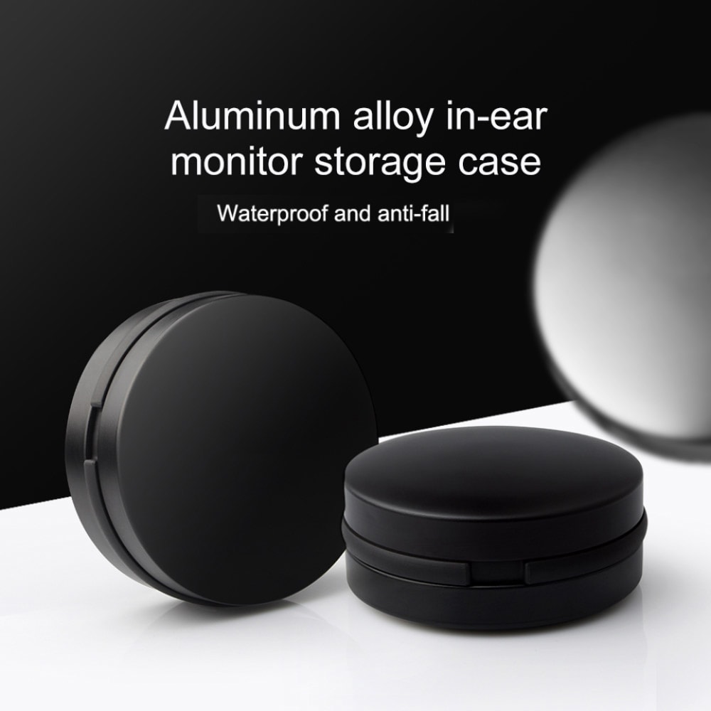 Universal Aluminum Earbuds Case Waterproof Hard Shell Portable Earphone Storage Box