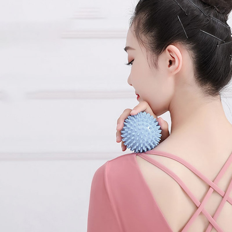 Hedgehog Spiky Massage Ball For Muscle Relief Fascia Therapy And Foot Pain Relaxation 3