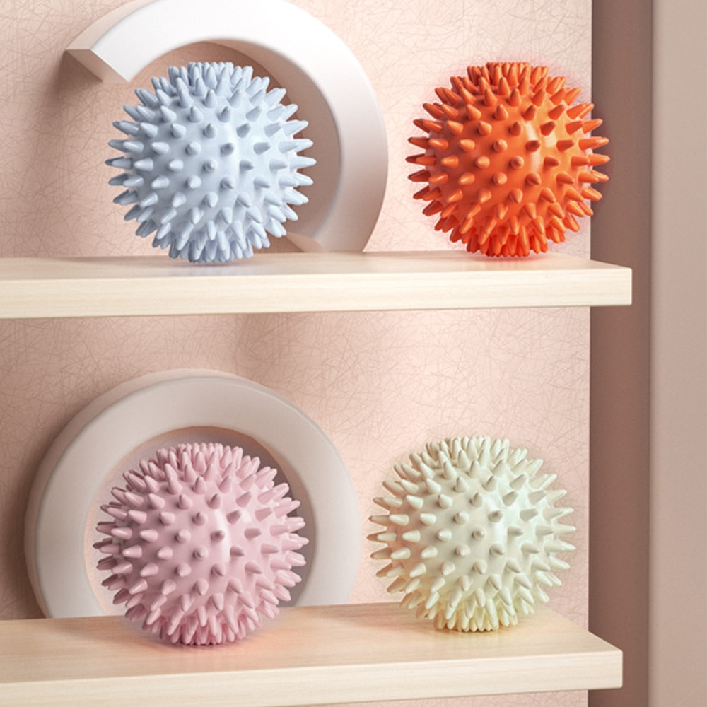 Hedgehog Spiky Massage Ball For Muscle Relief Fascia Therapy And Foot Pain Relaxation 4
