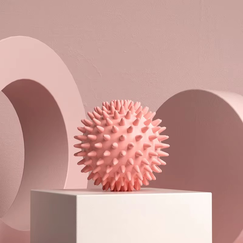 Hedgehog Spiky Massage Ball For Muscle Relief Fascia Therapy And Foot Pain Relaxation 8