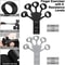 Adjustable Hand Grip Strengthener Finger Trainer For Forearm Workout And Guitar Practice 1