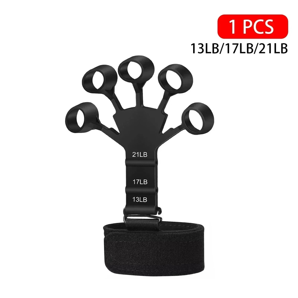 Adjustable Hand Grip Strengthener Finger Trainer For Forearm Workout And Guitar Practice 6