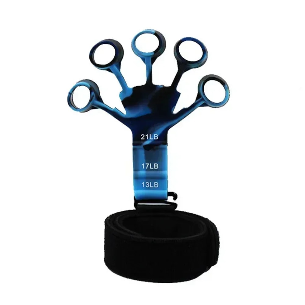 Adjustable Hand Grip Strengthener Finger Trainer For Forearm Workout And Guitar Practice 7