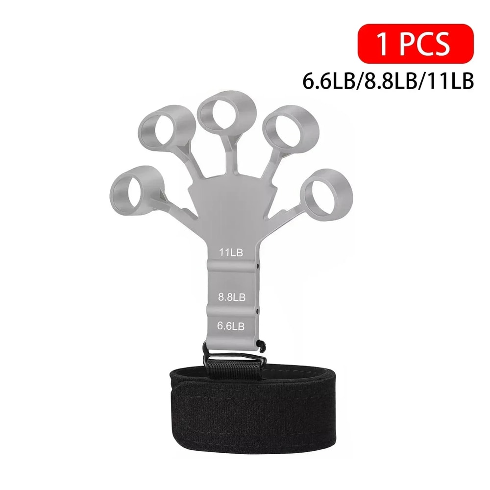 Adjustable Hand Grip Strengthener Finger Trainer For Forearm Workout And Guitar Practice 8