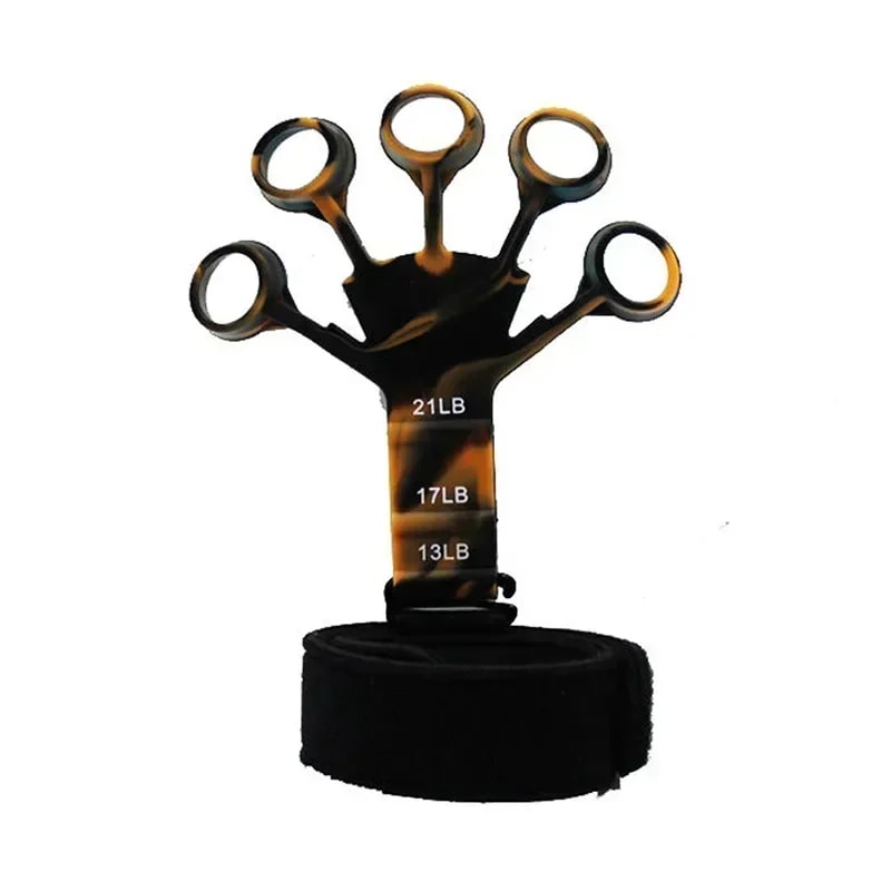 Adjustable Hand Grip Strengthener Finger Trainer For Forearm Workout And Guitar Practice 9