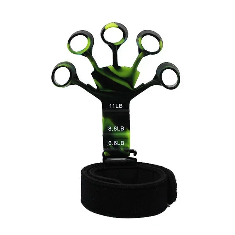 Adjustable Hand Grip Strengthener Finger Trainer For Forearm Workout And Guitar Practice 10