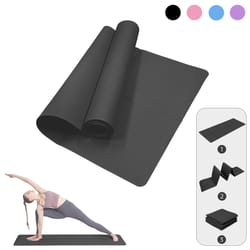 non slip eva yoga mat lightweight exercise mat for home workout fitness