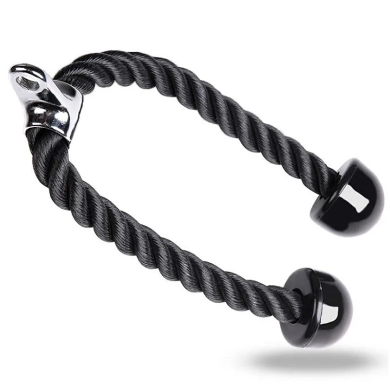 Heavy Duty Triceps Rope Cable Attachment for Gym Pulldown and Face Pull Workouts