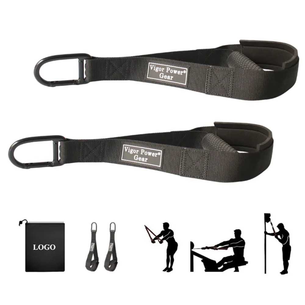 Heavy Duty Triceps Rope Cable Attachment for Gym Pulldown and Face Pull Workouts