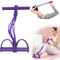 Tube Pedal Resistance Bands Full Body Trainer For Home Workout And Toning 0