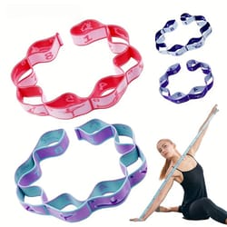 elastic resistance band for stretching pilates yoga strap dance training loop