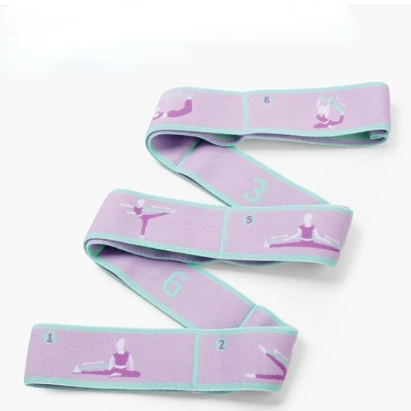 Elastic Resistance Band for Stretching Pilates Yoga Strap Dance Training Loop
