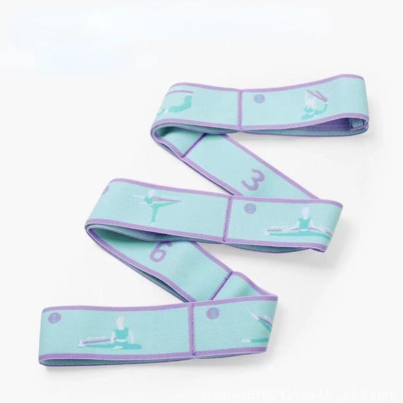 Elastic Resistance Band for Stretching Pilates Yoga Strap Dance Training Loop