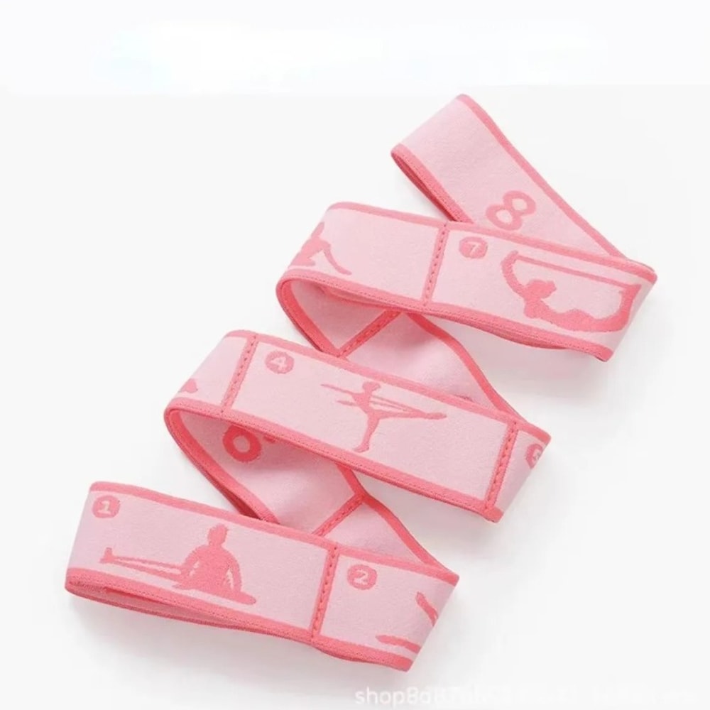 Elastic Resistance Band for Stretching Pilates Yoga Strap Dance Training Loop
