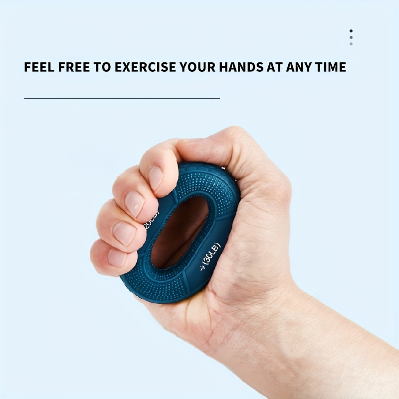 Adjustable Hand Grip Strengthener Ring For Finger And Forearm Training 2