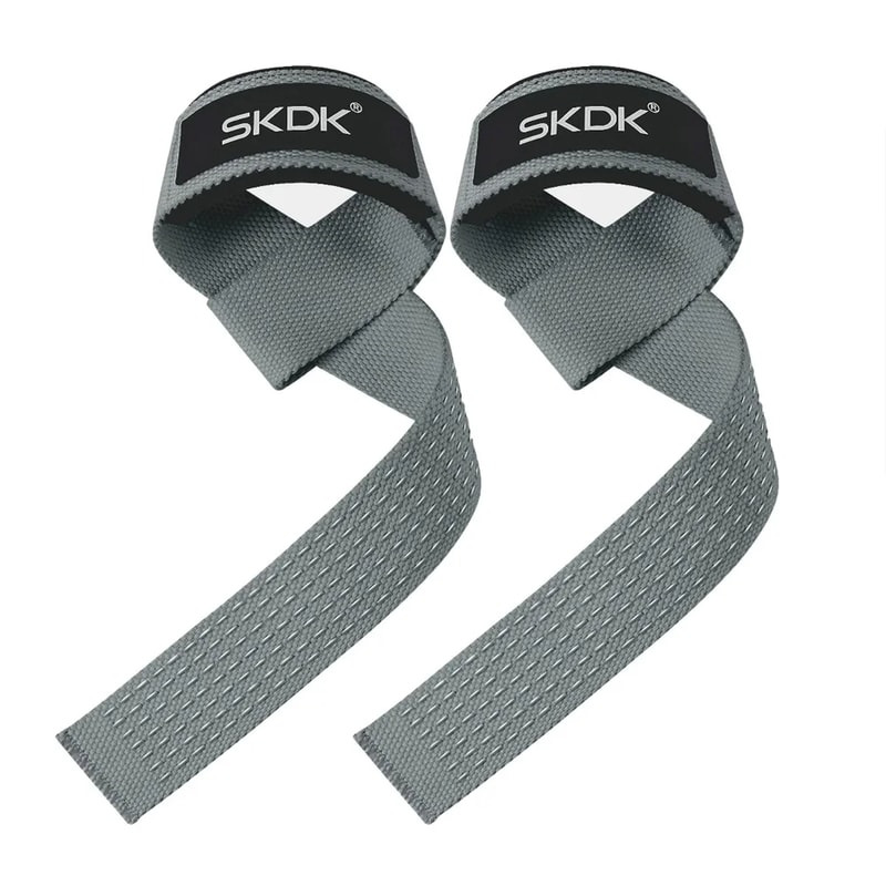 Adjustable Weightlifting Wrist Straps Non Slip Grip Support For Strength Training Gym Lifting 7