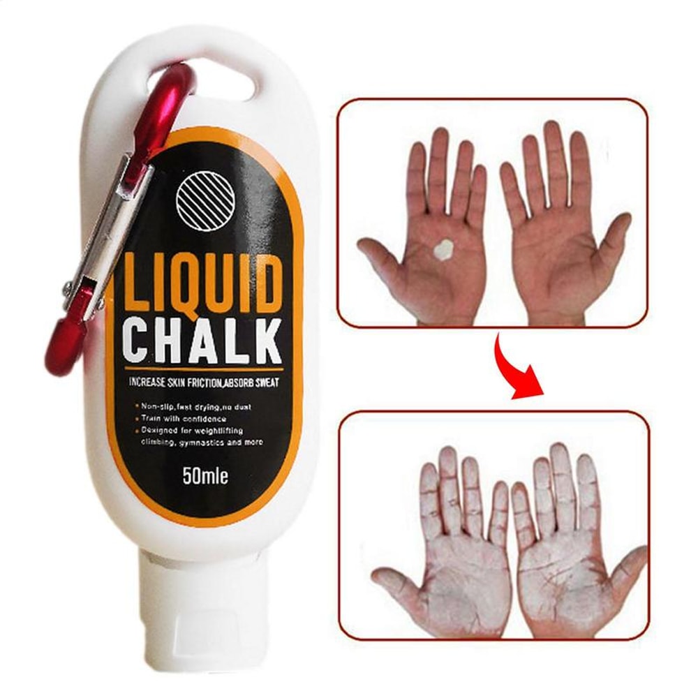 Liquid Magnesium Grip Chalk For Gym Rock Climbing Pole Dancing Sweat Resistant Hand Grip 4