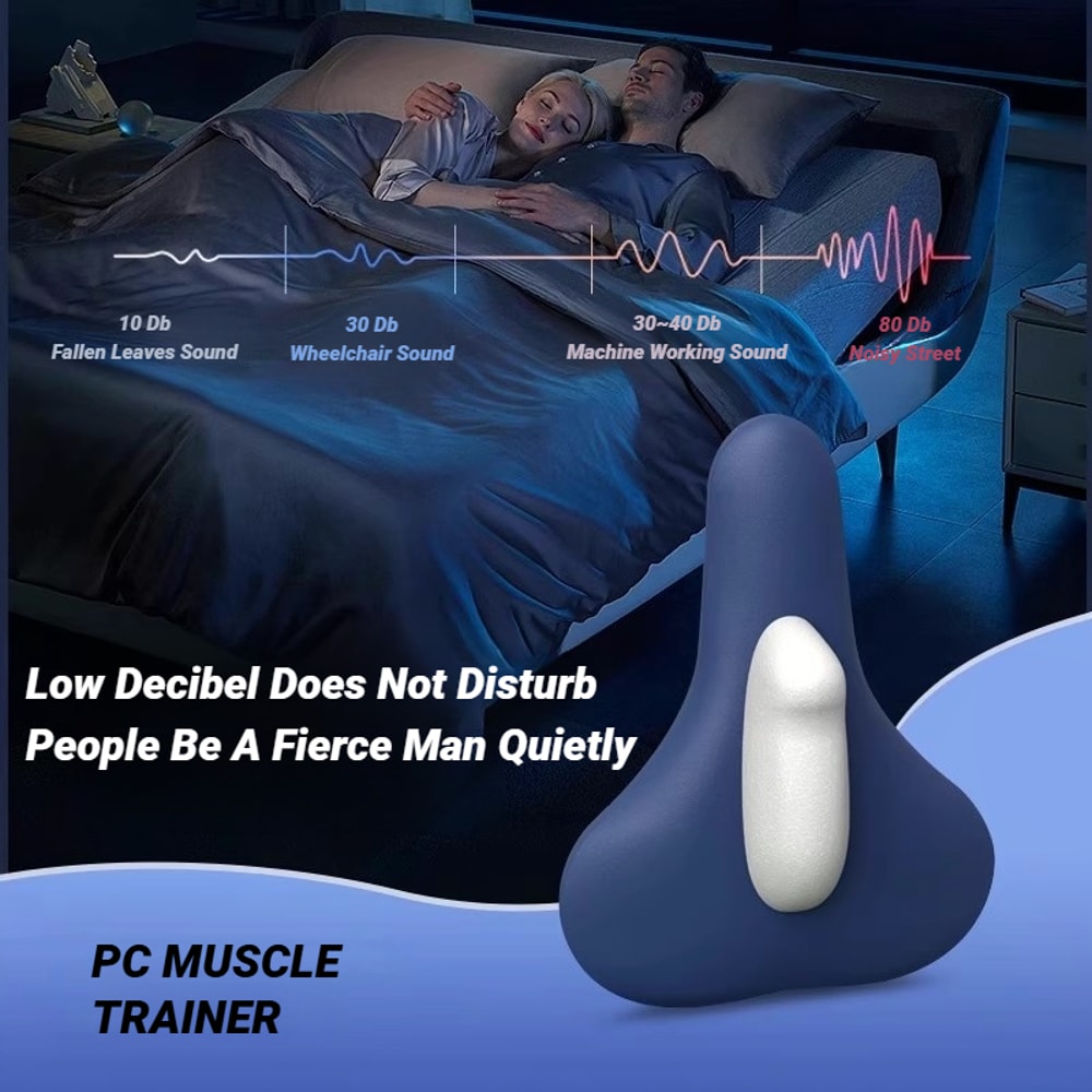 Electric Pelvic Floor Trainer Cushion For Men Kegel Muscle Strengthener 1