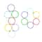 Piece Agility Training Rings Set For Speed Drills Football Training Equipment 4