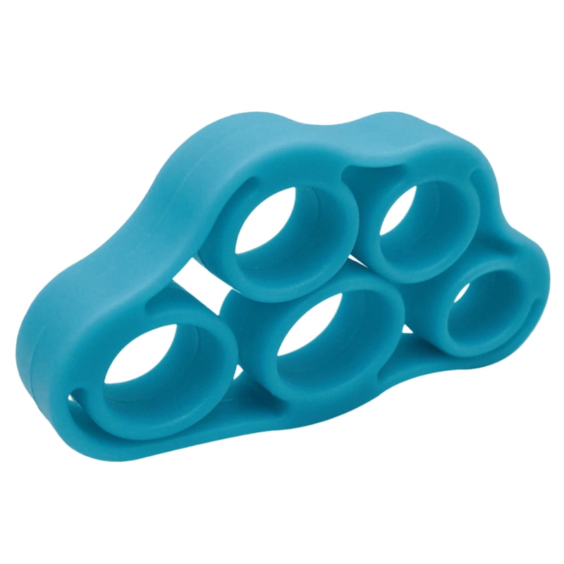 Finger Strength Trainer Silicone Hand Grip Exerciser For Fitness And Rehab 6