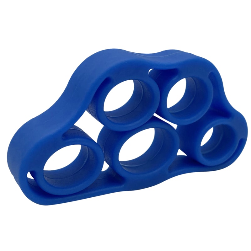 Finger Strength Trainer Silicone Hand Grip Exerciser For Fitness And Rehab 9