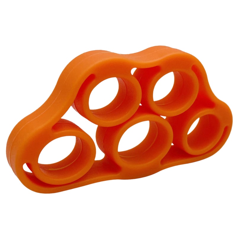 Finger Strength Trainer Silicone Hand Grip Exerciser For Fitness And Rehab 10