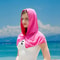 Cooling Hoodie Towel with UV Protection Quick Dry Sports Hooded Towel for Outdoor Fitness