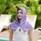 Cooling Hoodie Towel with UV Protection Quick Dry Sports Hooded Towel for Outdoor Fitness