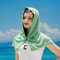 Cooling Hoodie Towel with UV Protection Quick Dry Sports Hooded Towel for Outdoor Fitness
