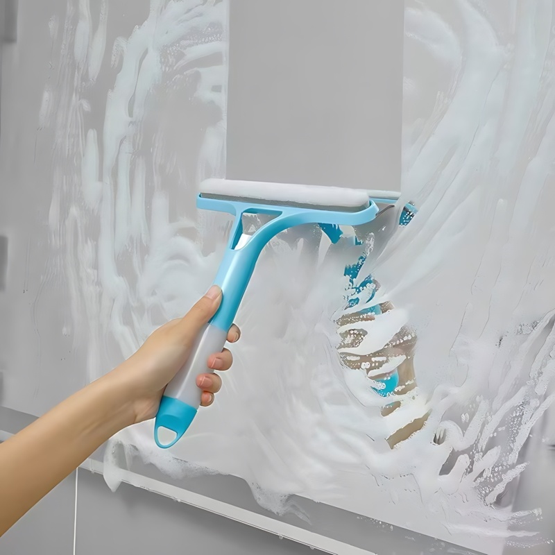 Streak Free Window Squeegee Multi Purpose Car Window Wiper with Non Slip Grip