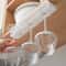 Under Cabinet Wine Glass Rack No Drill Hanging Holder For Stemware Storage 4