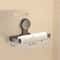 No Drill Wall Mounted Paper Towel Holder and Kitchen Storage Rack