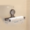 No Drill Wall Mounted Paper Towel Holder and Kitchen Storage Rack