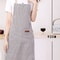 Pack Striped Kitchen Apron Set Adjustable Oil Resistant Unisex Work Aprons 6