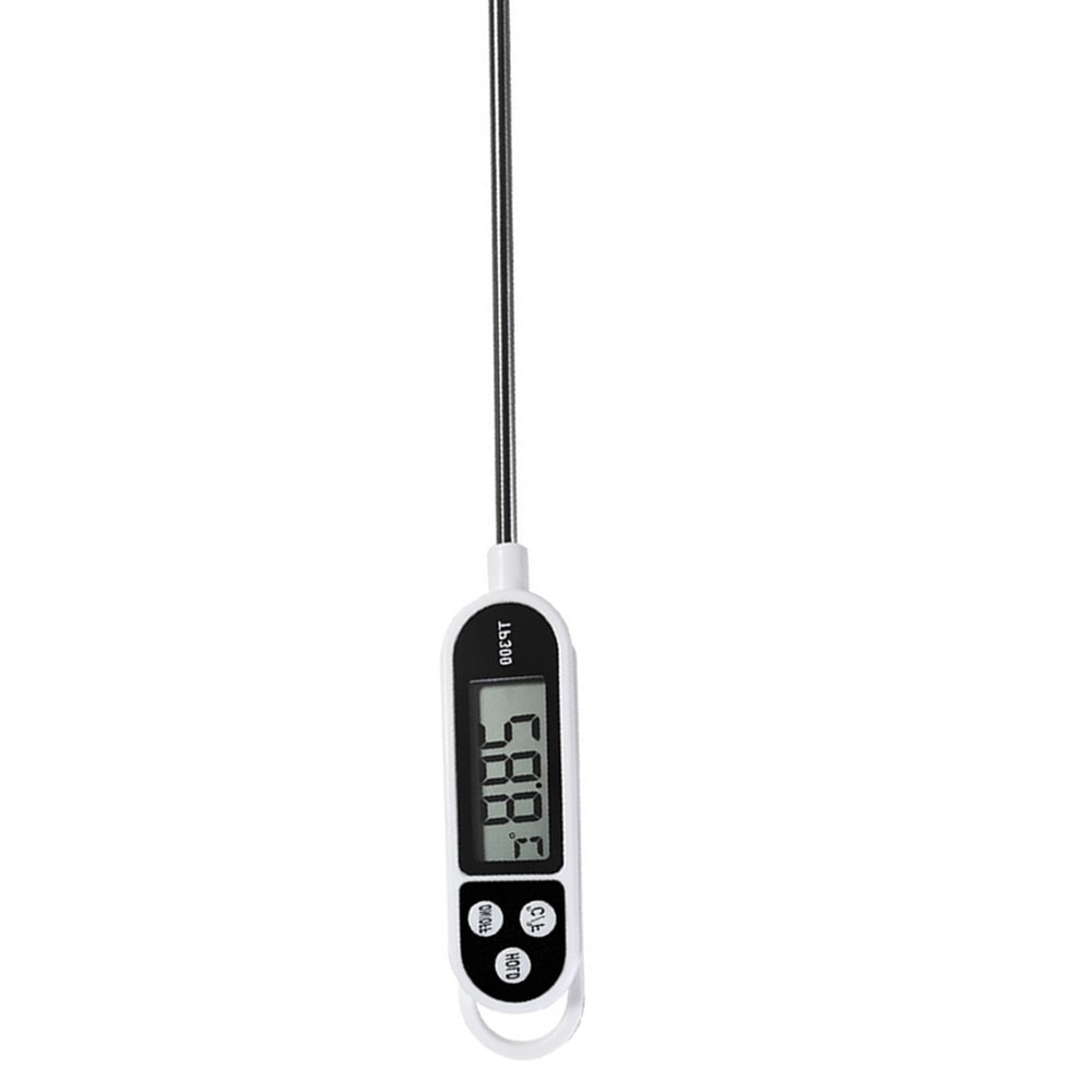 High Accuracy Instant Read Meat Thermometer with LCD for BBQ Cooking and Milk