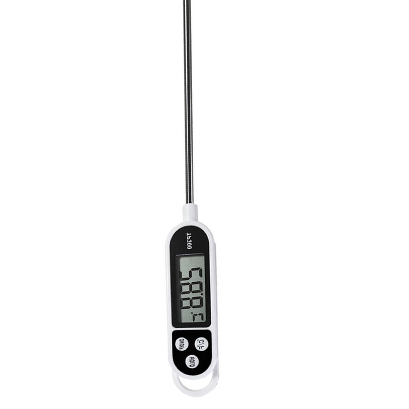 High Accuracy Instant Read Meat Thermometer with LCD for BBQ Cooking and Milk