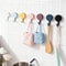 Mini Adhesive Hooks Pack Space Saving Wall Hooks No Drill Multi Purpose Hangers