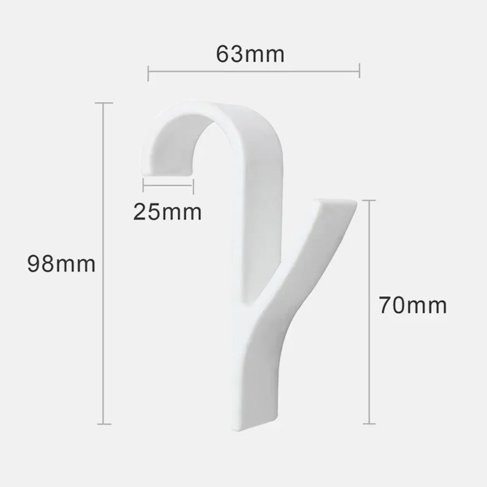 Space Saving Heated Towel Rail Hooks For Bathroom And Kitchen Organization 3