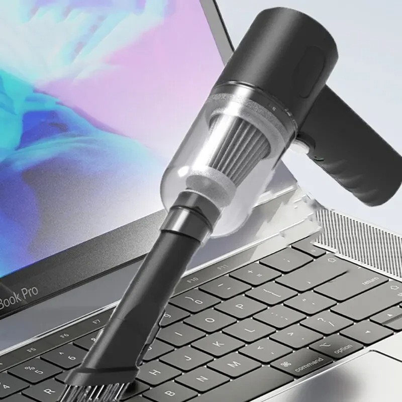 Wireless Car Vacuum Cleaner Portable USB Rechargeable Handheld Wet Dry Cleaner 0